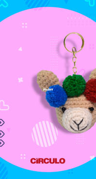E-book Círculo Crochet - Keychains - Chaveirinhos - Portuguese