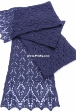 Astrifiammante Scarf by Caoua Coffee-Free