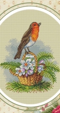 Spring Bird by Anna Petunova