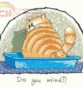 Heritage Crafts - Cats Rule CRDY616 Do You Mind? by Peter Underhill