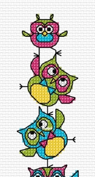 Owl Bookmark by Durene Jones - Free