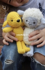 Lamb and Pup by Rachel Borello Carroll - Free