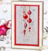 Ornaments by Nora Corbett from Cross Stitch & Needlework 2012 Keepsake Calendar