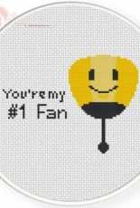 Daily Cross Stitch - Fan
