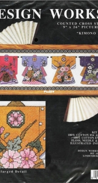 Design Works 9263 Kimono Row PCS + XSD