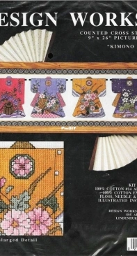 Design Works 9263 Kimono Row PCS + XSD