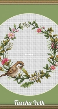 Spring Wreath by Tascha Volk