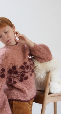 Floral Kokon Blouse by Teti Lutsak - English