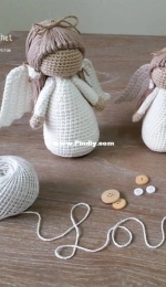 Cubby House Crochet - Veronica McRae - Angels - Anjos - Portuguese - Translated
