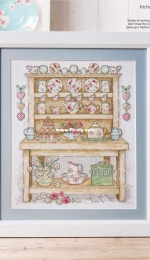 Country Kitchen - Kitchen Dresser by Lesley Teare from Cross Stitch Gold 125 XSD