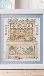 Country Kitchen - Kitchen Dresser by Lesley Teare from Cross Stitch Gold 125 XSD