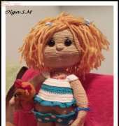 Amb Llana i Un Ganxet - Olga Serra Molinos- Lia the doll - Lia doll - Spanish - Free