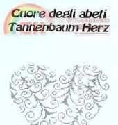 Elisa Tortonesi ETS-120 - Cuore degli abeti / Tannenbaum-Herz
