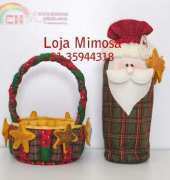Loja Mimosa- Porta vinho e porta panetone