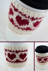 Be Mine Cup Cozy by Karla Rae