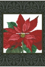 Ellen Maurer-Stroh EMS 150 Poinsettia Cushion XSD + PCS