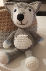 Yuri Yarn Design - Boris the wolf