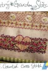 Country Garden Stitchery CGS 98 - Valentine Flowers