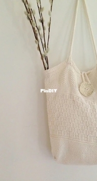 Magnolia Market Tote by Cheryl Toy -  Little Church Knits