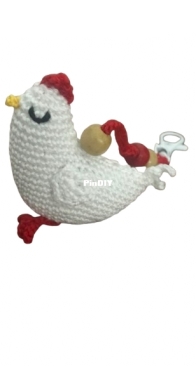 Chicken keychain
