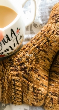 Caluroso Socks by Kristen Jancuk
