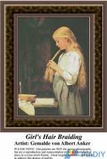 Sunrays Creations RE-874 Girls Hair Braiding