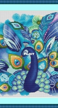Peacock by Alena Koshkina