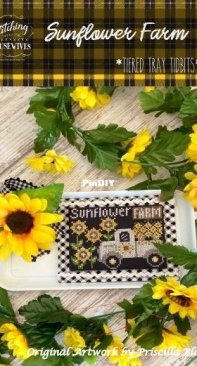 Stitching With the Housewives - Tiered Tray Tidbits - Sunflower Farm
