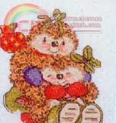 DMC K878 Country Companions - Sleigh Ride