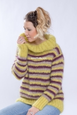 Dale Garn - Pax sweater in Yellow Green - Norwegian - Free