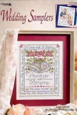 Leisure Arts Leaflet 3065 - Wedding Samplers by Joan Elliott