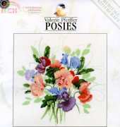 Heritage Stitchcraft - Valerie Pfeiffer Posies VPSE700 Sweet Pea Posy XSD