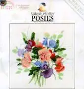 Heritage Stitchcraft - Valerie Pfeiffer Posies VPSE700 Sweet Pea Posy XSD