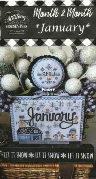 Stitching With the Housewives - Month 2 Month - January Barn