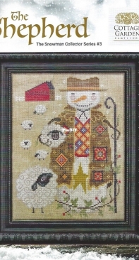 Cottage Garden Samplings - The Snowman Collector Series 3 - CGS-1098 The Shepherd XSD