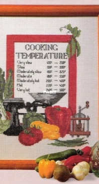 Vegetable Sampler by Jill Oxton from Jill Oxtons Cross Stitch 29 PCS