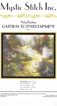 Mystic Stitch Inc. - NB-18  Gateway To Entertainment By Nicky Boehme
