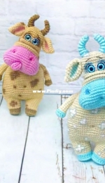Dani toys  - Daria Dergacheva - Gengerbread Cow -  Бычок Пряник -  Russian