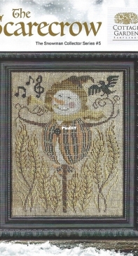 Cottage Garden Samplings - The Snowman Collector Series 5 - CGS-1101 The Scarecrow PCS + XSD