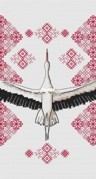 Stork by Irina Konoplich