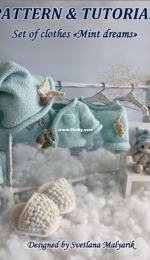 Svetlana Toys Shop - Svetlana Malyarik -  Set of clothes Mint dreams