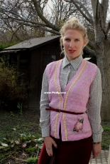 Sleeveless Vest a la Guerth by Jutta Maria Guerth-English,German-Free
