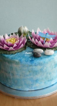 Water Lily Cake