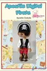 Atelier Mony Pereira Apostila Digital Pirata - Pirate Felt Pattern
