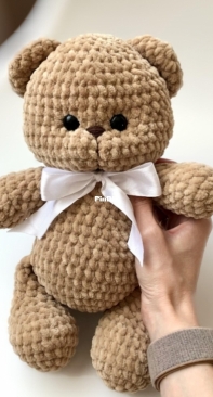 Uzelochki kids - Nurlygayanova Ksenia - Нурлыгаянова Ксения - bear - мишка - Russian
