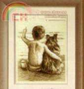Vervaco 35.160 Boy with dog