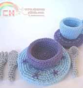 CrochetNPlayDesigns - CraftyAnna - Place setting