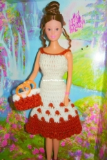 Maguinda Bolsón - Piren dress and bag set for dolls