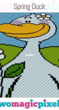 Two Magic Pixels - Spring Duck