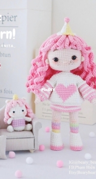 Beary Bearnita - Phạm Hiền Hạnh - Unicorn Girl doll - English